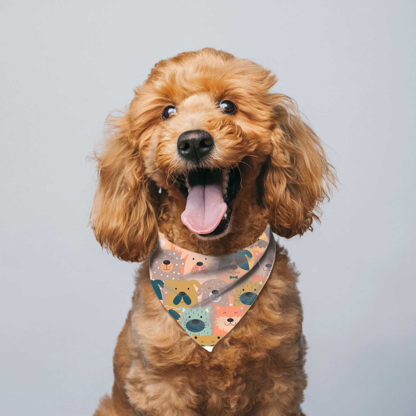 COLORFUL PUPS DOG BANDANA