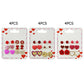 12 SET OF 9 - Valentine Heart Stud Earrings Set