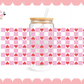 LOVE CHECKERED TUMBLER