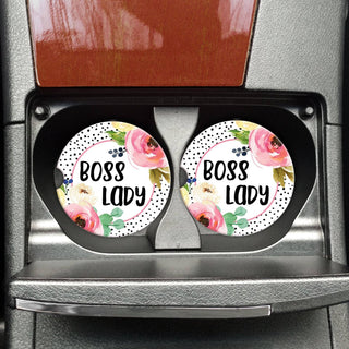 Boss Lady Car Coaster