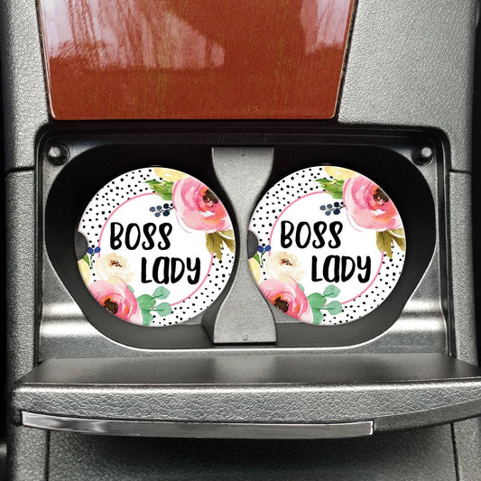 Boss Lady Car Coaster