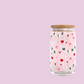 BEADED VDAY TUMBLER