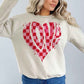 LOVE CHECKERED HEART