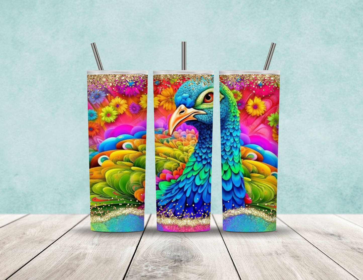 Peacock Tumbler