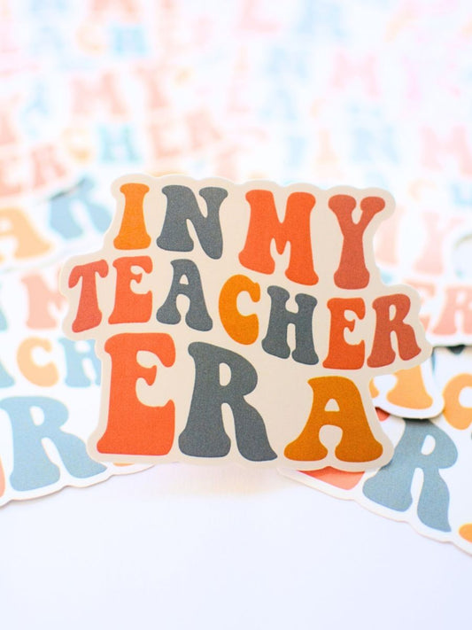 In My Teacher Era Stickers