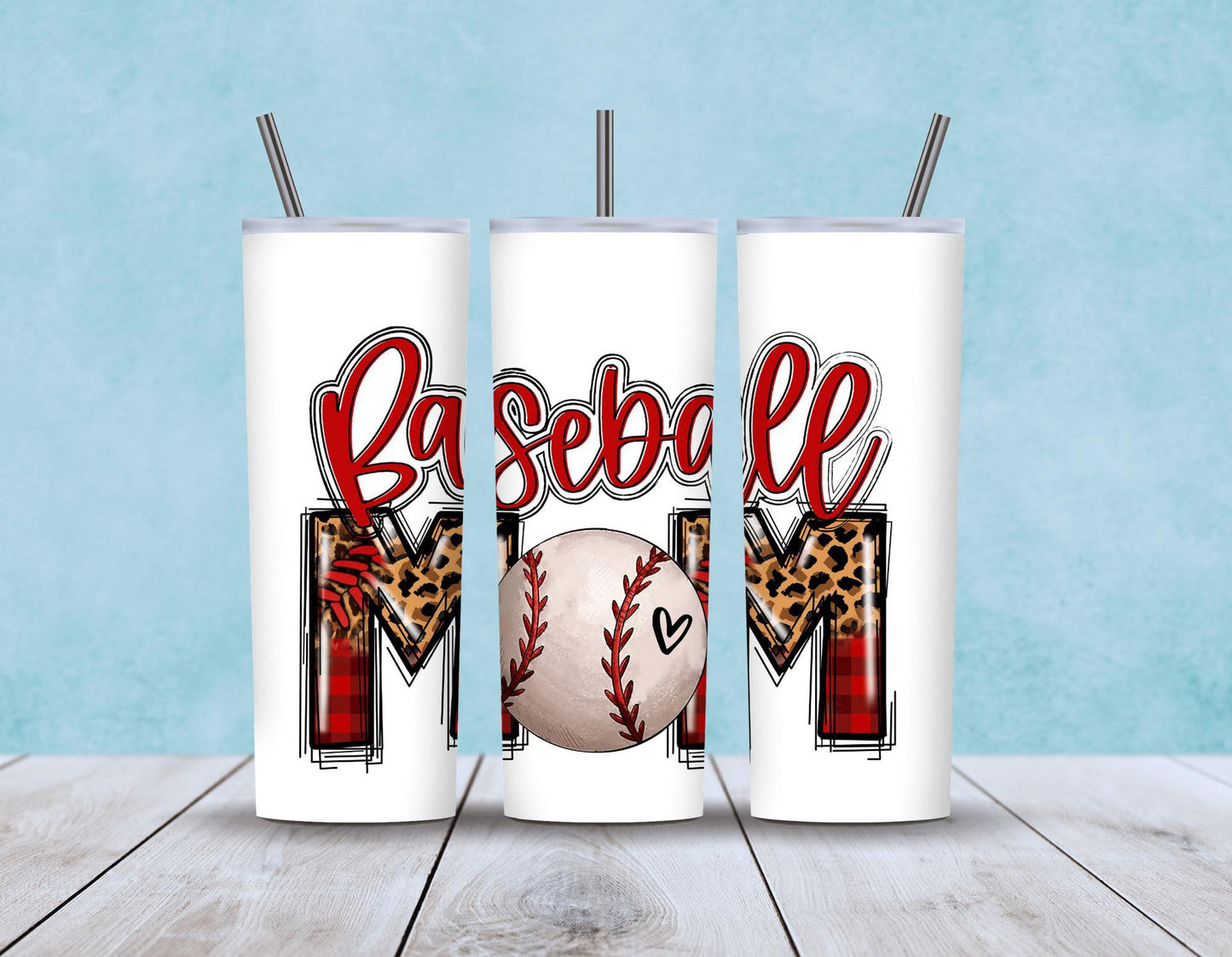 Baseball Mom Simple Tumbler