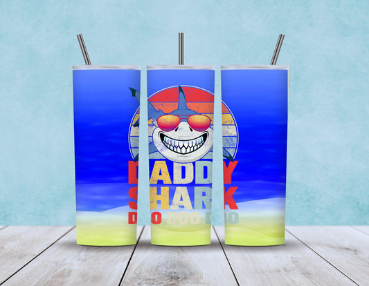 Daddy Shark Tumbler