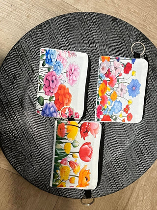 Small Flower Pouches