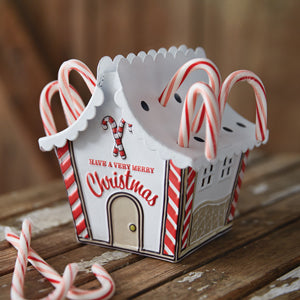 Gingerbread Candy Cane Display