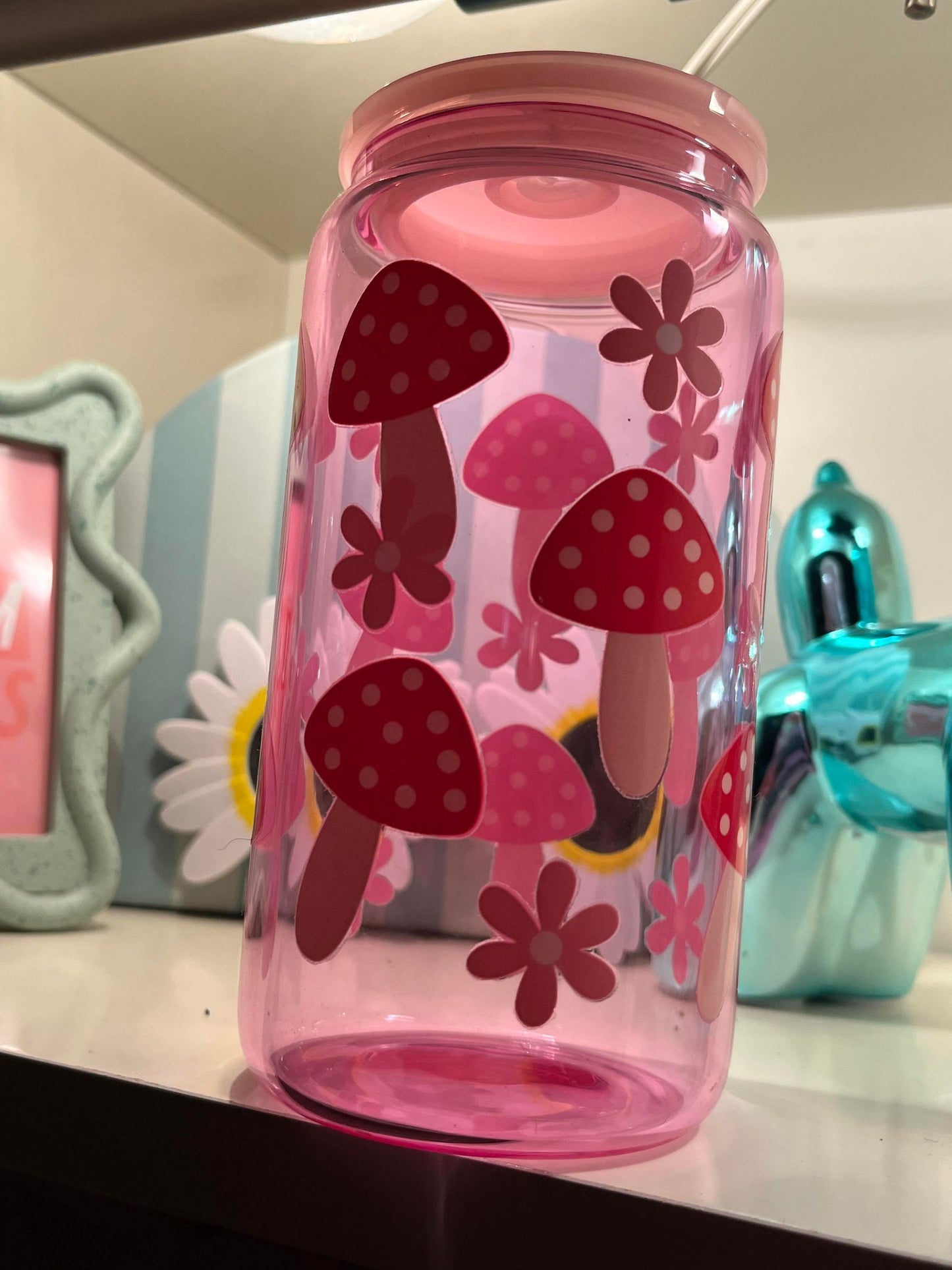 Mushroom Pink Tumbler