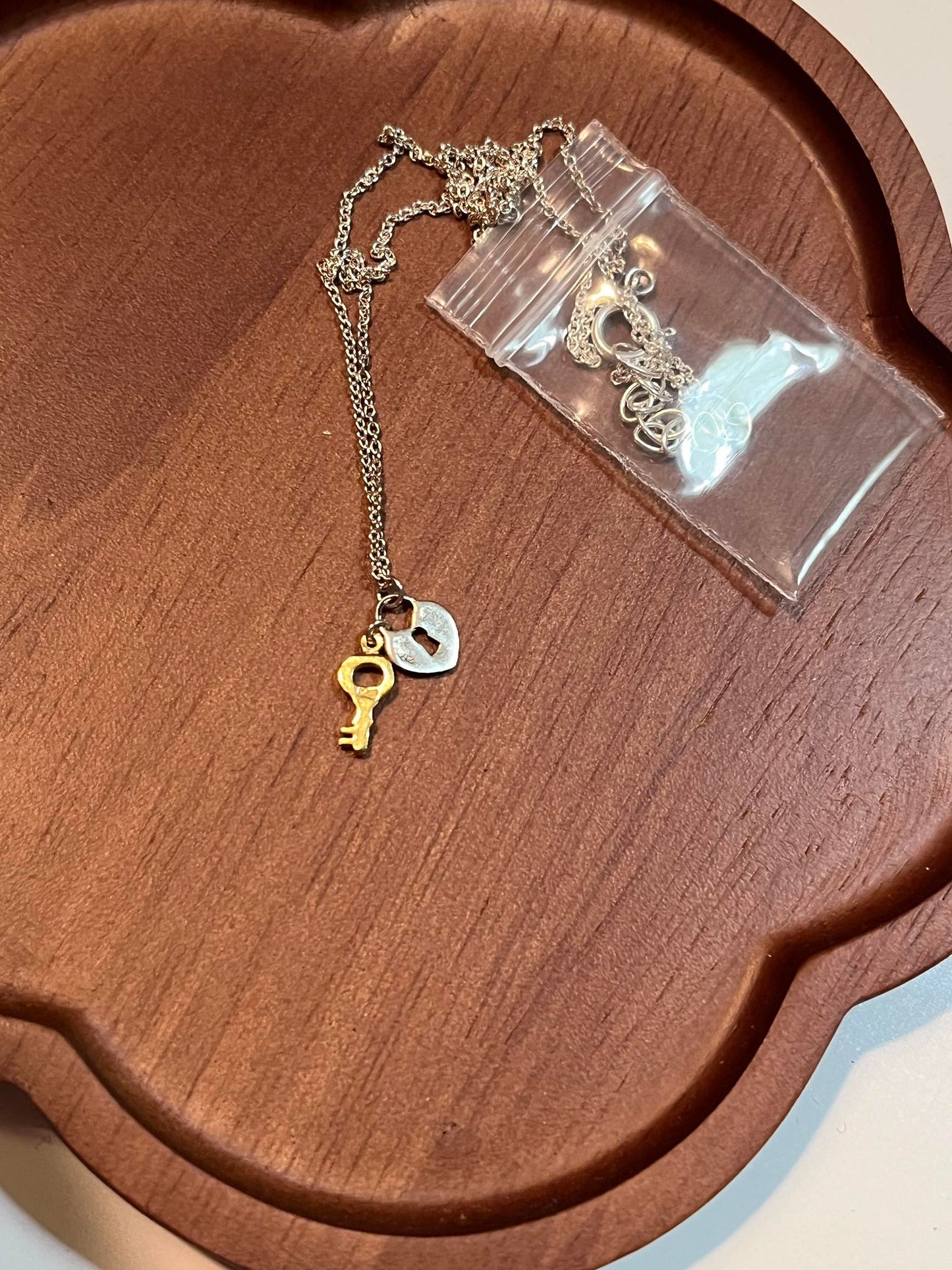 Key and Lock Necklace