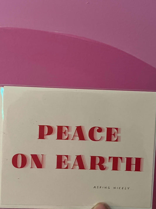 Peace on Earth Card