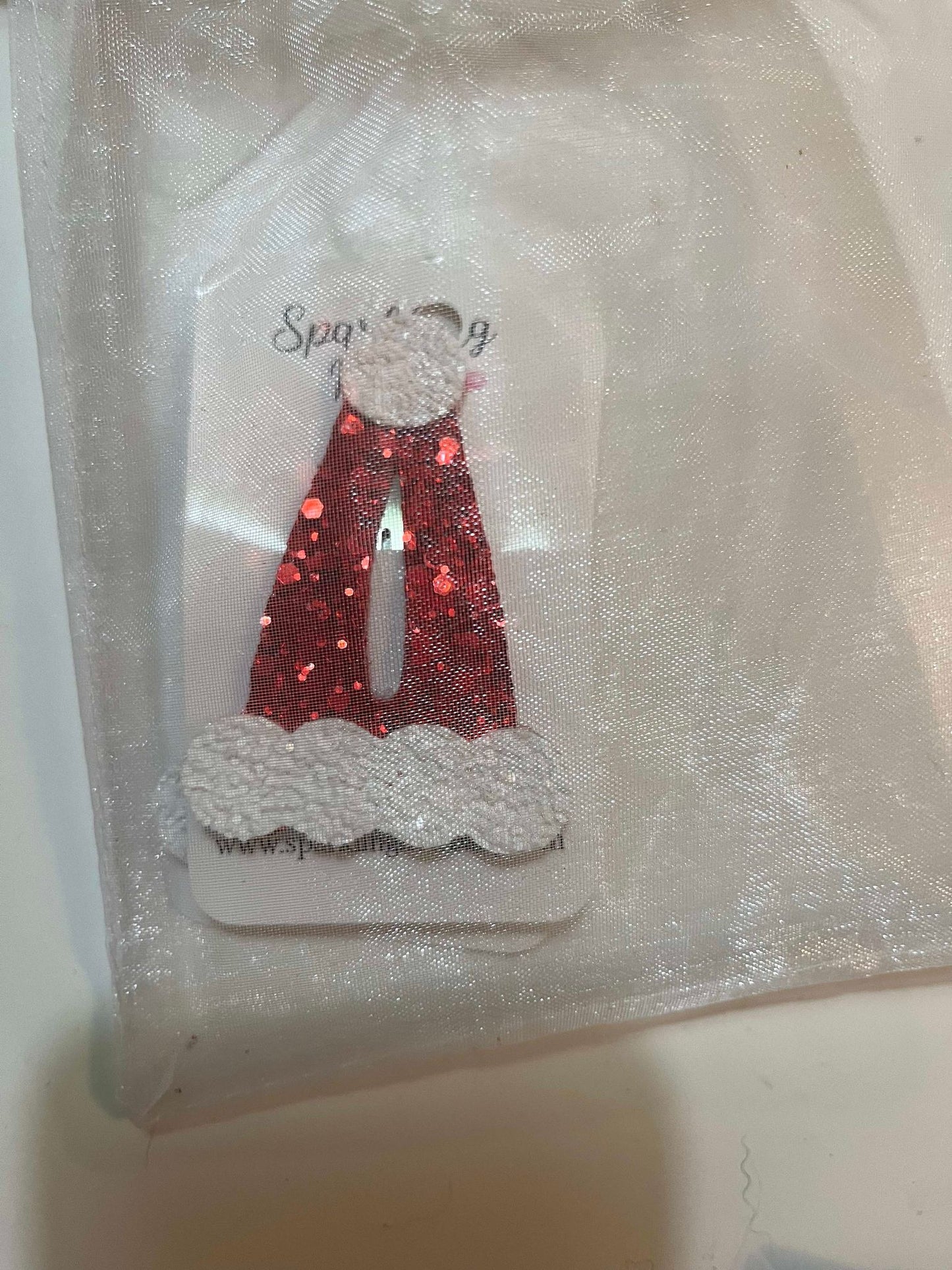 Santa  Hair Clip