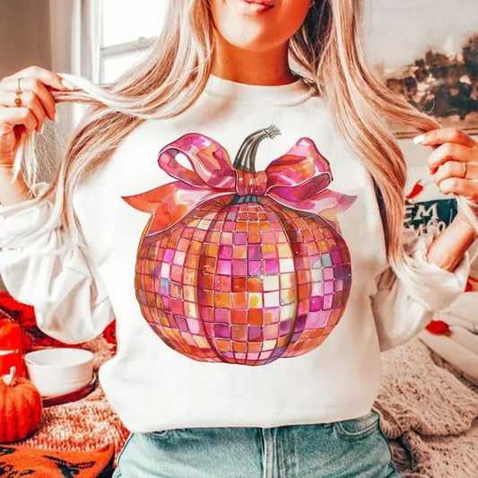 DISCO PUMPKIN PULLOVER/HOODIE