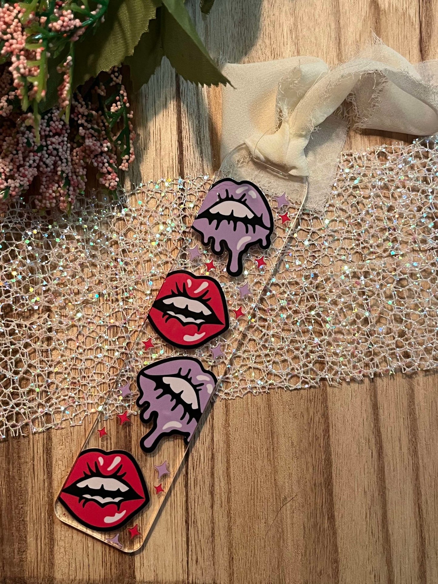 Mad lips Bookmark