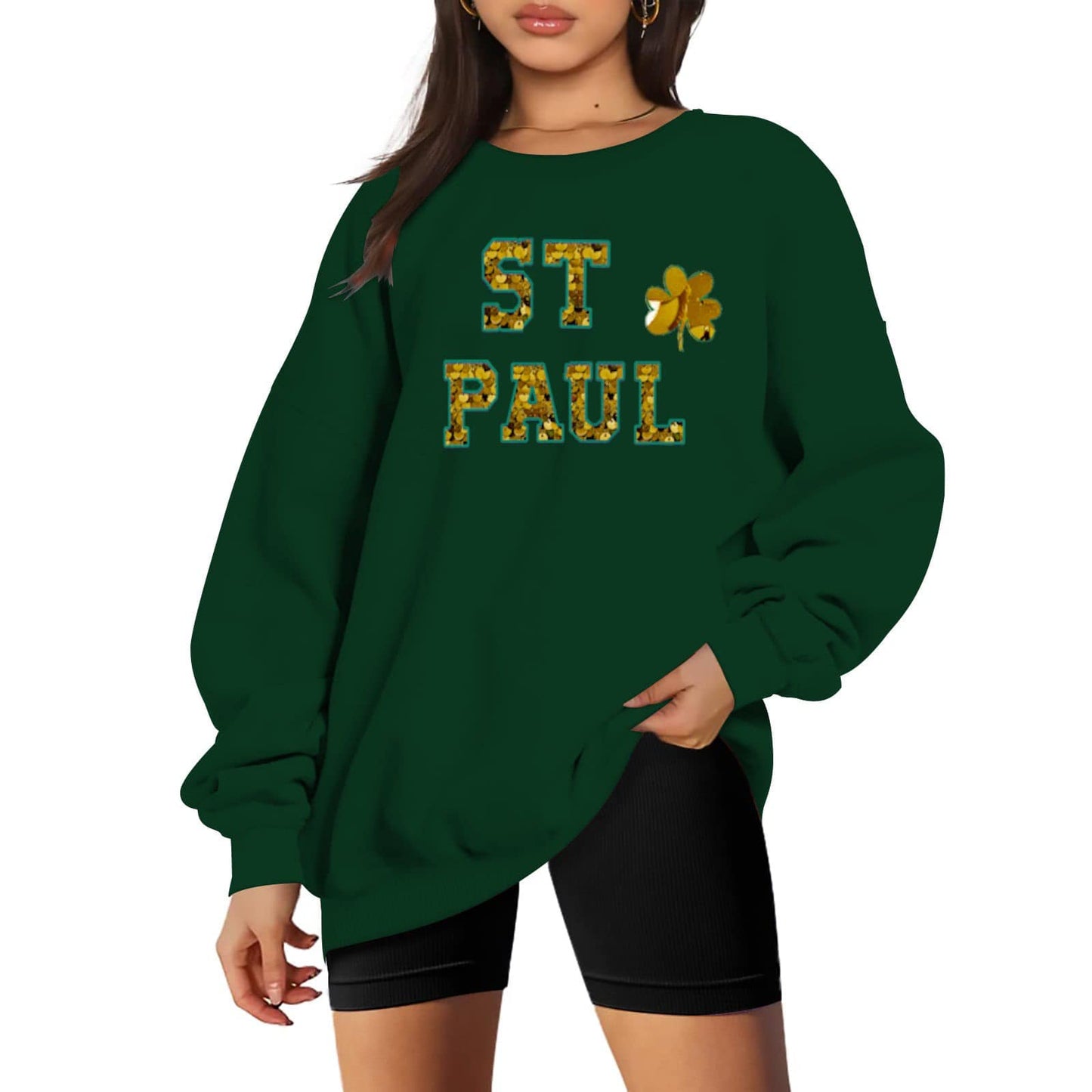 ST. PAUL FAUX SEQUIN WITH GOLD