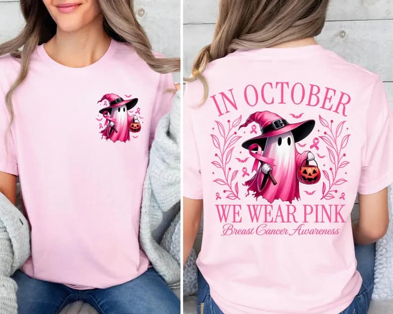 IN OCTOBER WE WEAR PINK GHOST