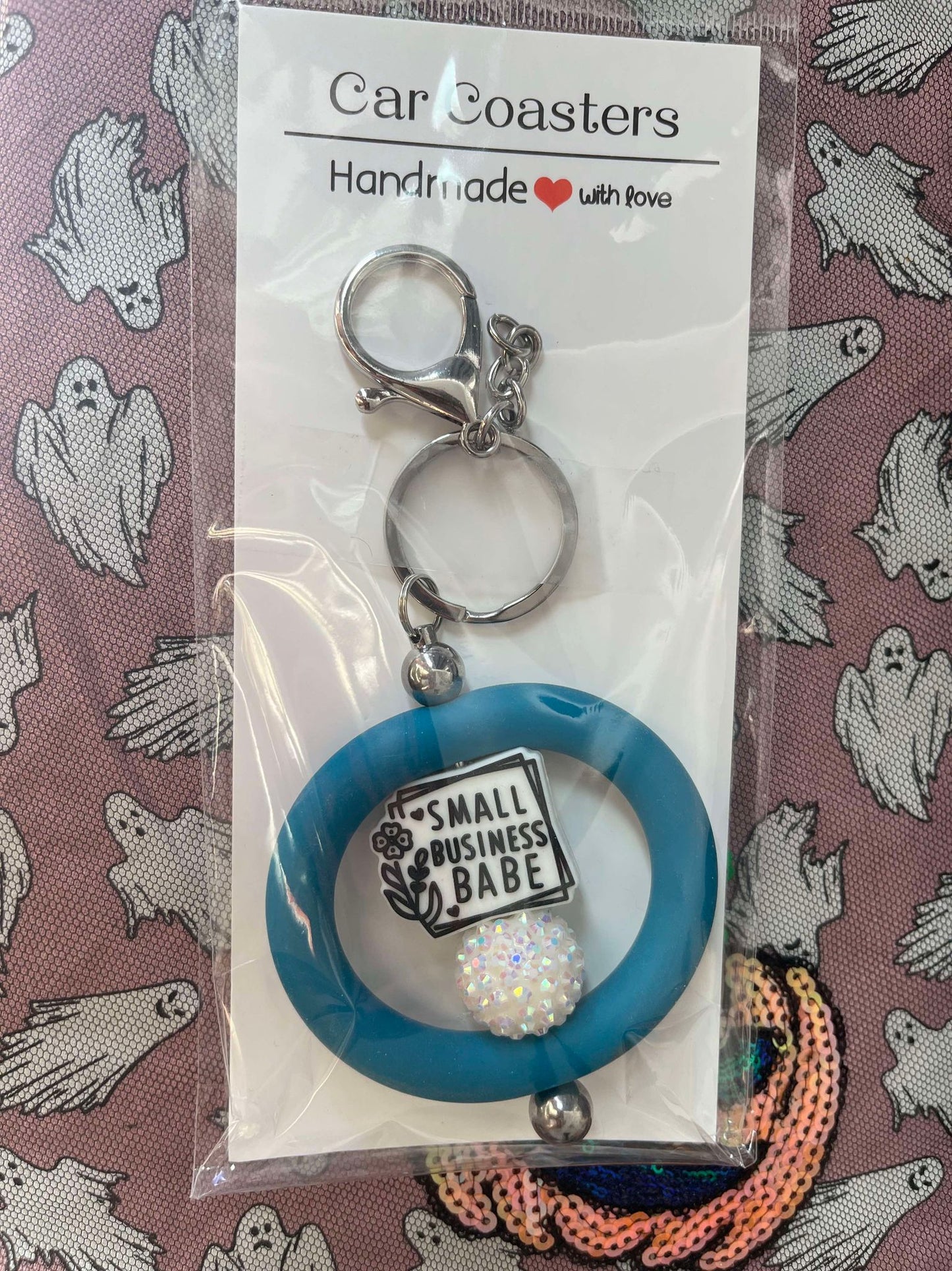 SMALL BOSS BABE KEYCHAIN