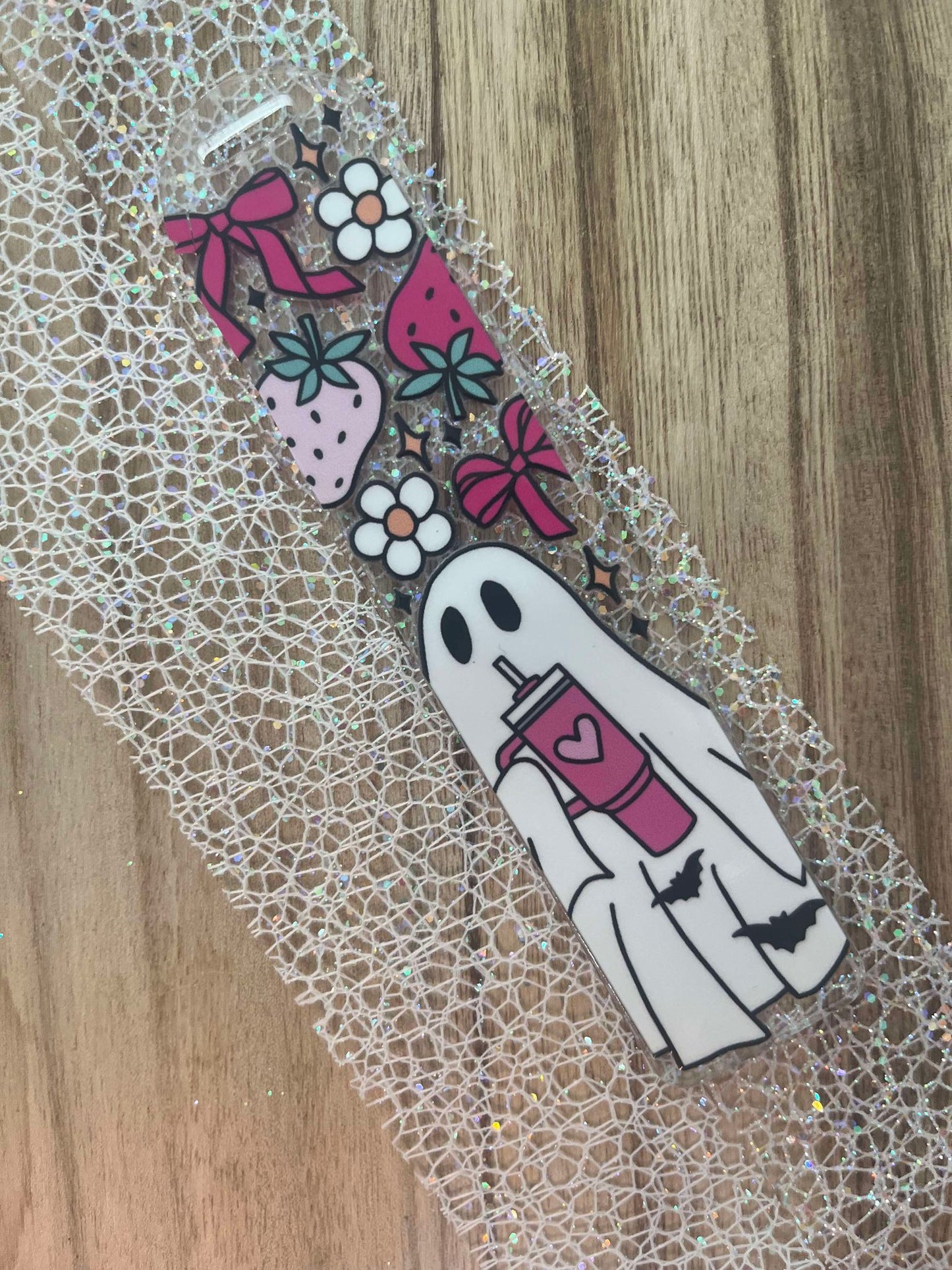 STRAWBERRY GHOST BOOKMARK