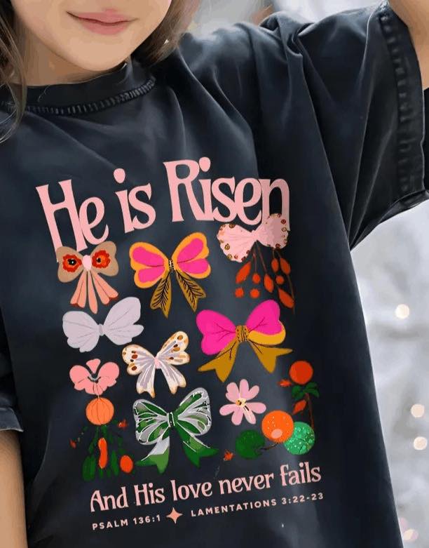 HE IS RISEN BOW