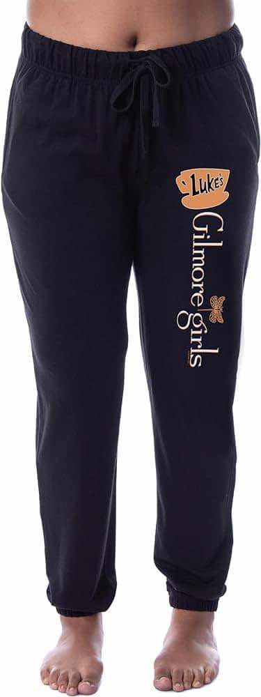 Gilmore Girls Sweat Pants- Coffee and Dragonfly