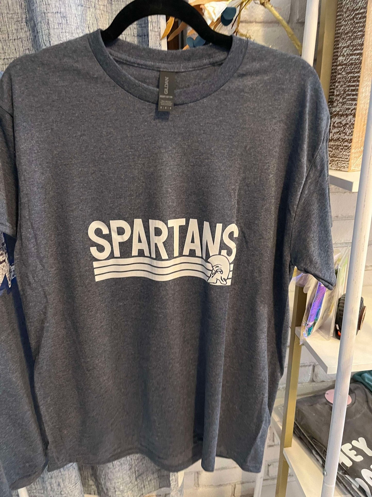 SPARTAN NAVY ADULT SHIRT