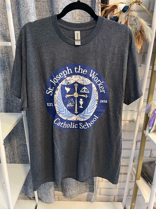 ST JOSEPH NAVY ADULT SHIRT