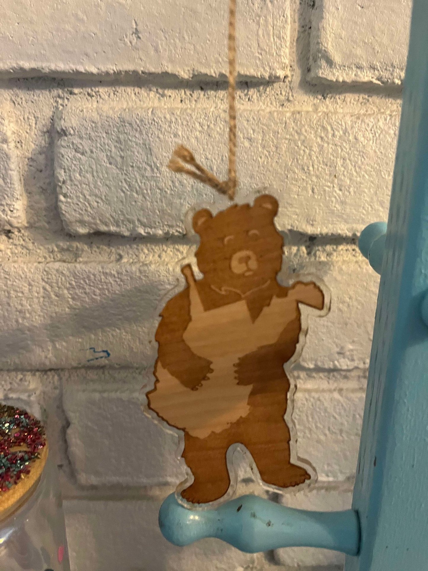 ORNAMENT - WV BEAR