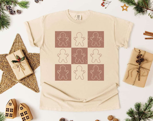 GINGERBREAD CHECKERED