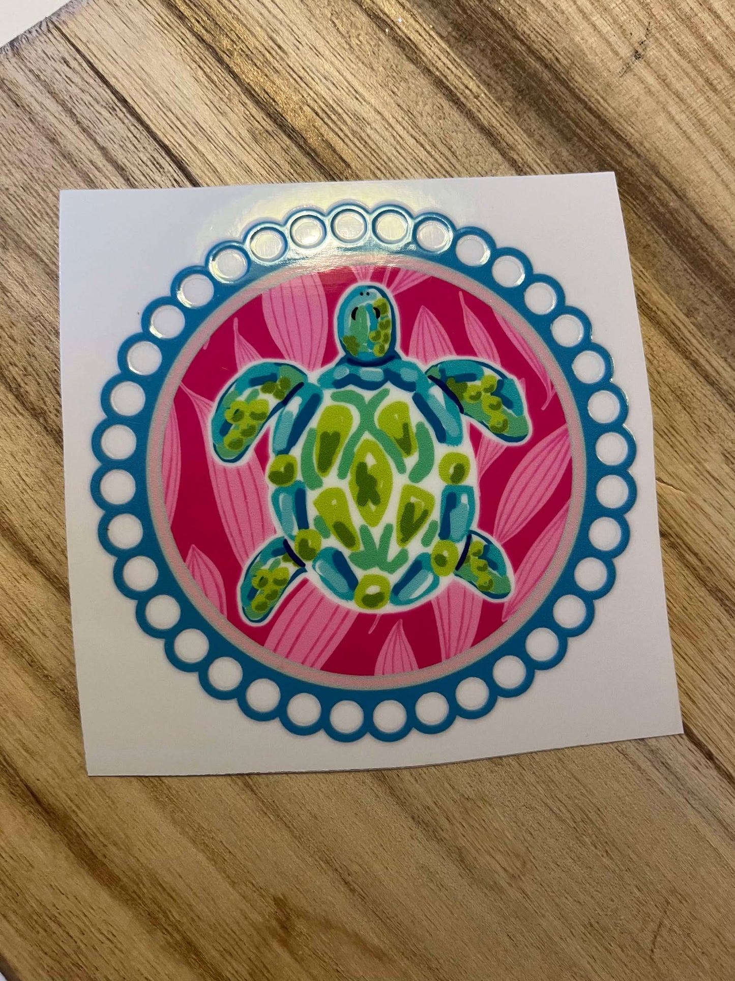 FLORAL TURTLE