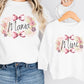 MAMA AND MINI FLORAL BOW