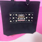 MORE EXPRESSO - LESS DEPRESSO BLACK TOTE