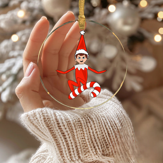 Elf on the shelf ornament