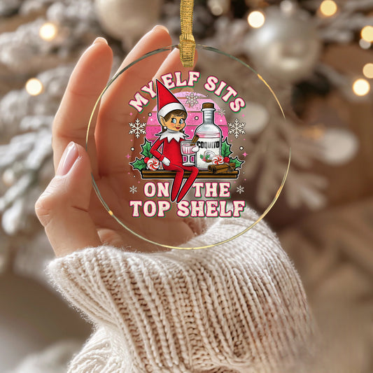 Lady elf ornament