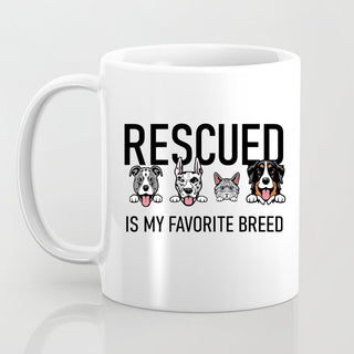 Rescued Breed Mug