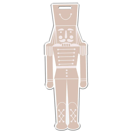 NUTCRACKER ORNAMENT- BEIGE