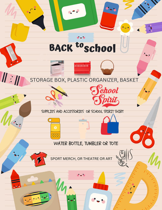 BACK TO SCHOOL BASKET BUILDER