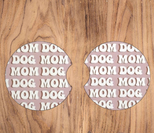 Dog Mom Car Coaster