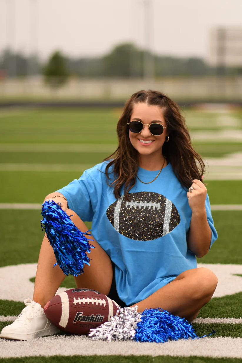 FAUX SEQUIN - FOOTBALL