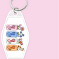 Floral Diet Coke - Motel Keychain