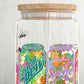 FLORAL SODA CANS MUG/TUMBLER