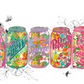 FLORAL SODA CANS MUG/TUMBLER