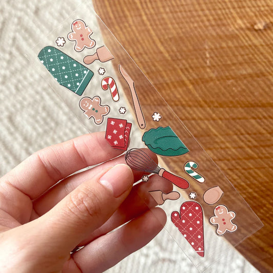 GINGERBREAD BAKING BOOKMARK