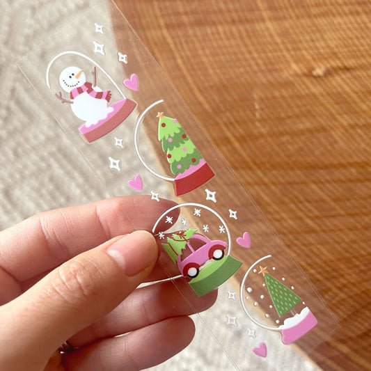 SNOWGLOBE BOOKMARK