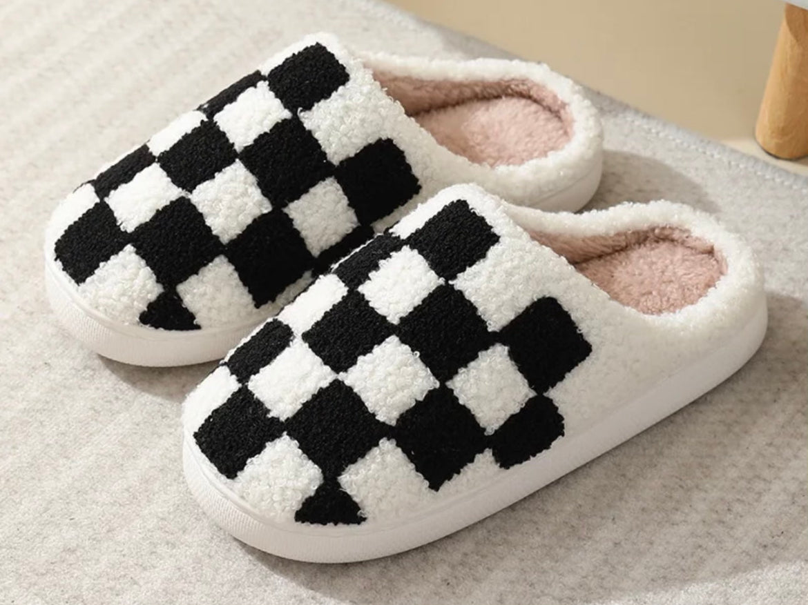 Pre-Order Plaid  Slippers