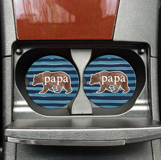 Papa Car Coaster