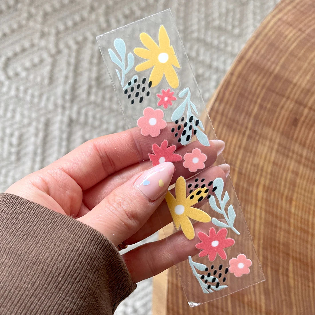 Boho Flower Bookmark