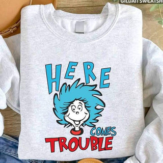 Here’s Comes Trouble Pullover