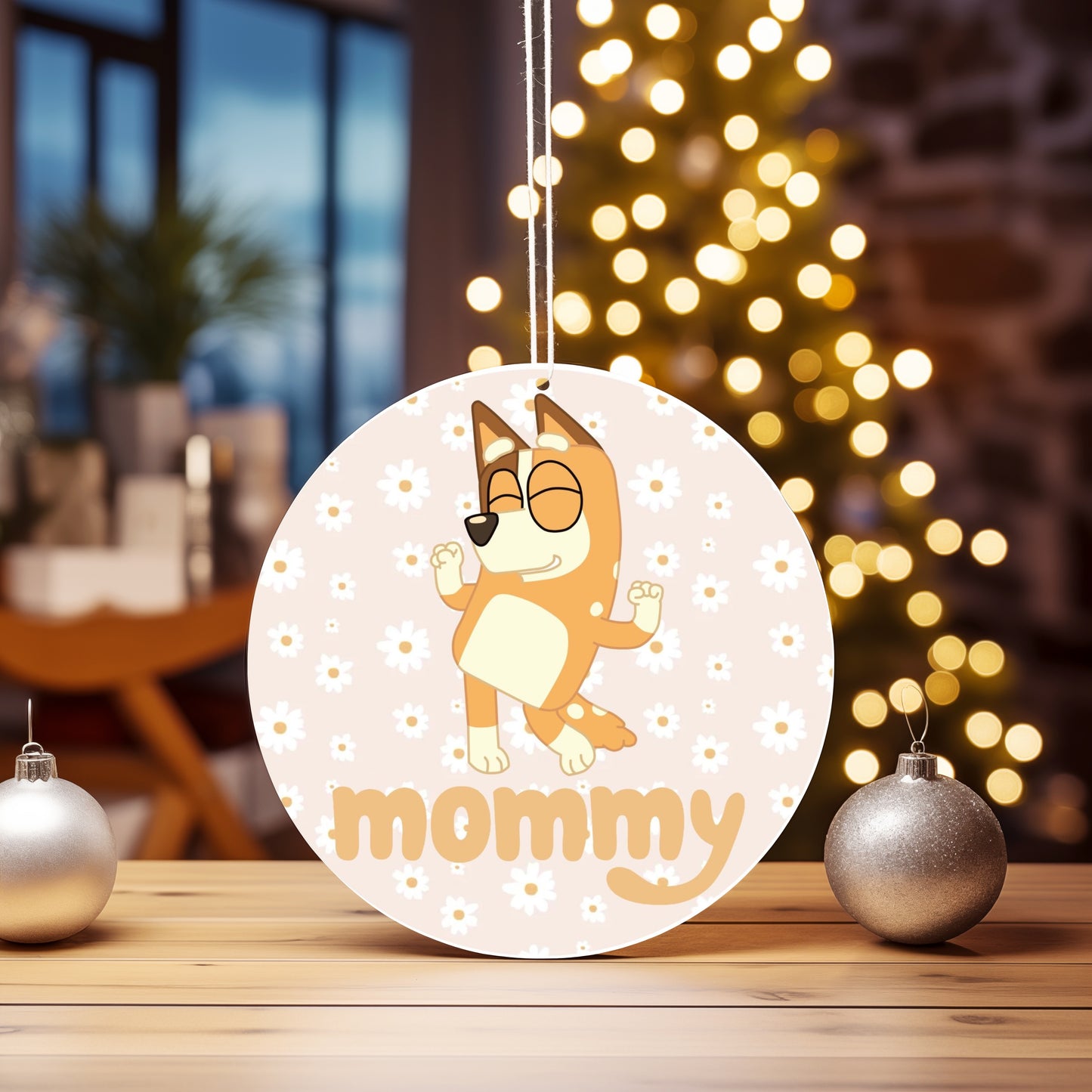 Bluey mom  ornament