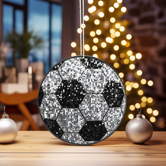 Soccer Sequins ornament